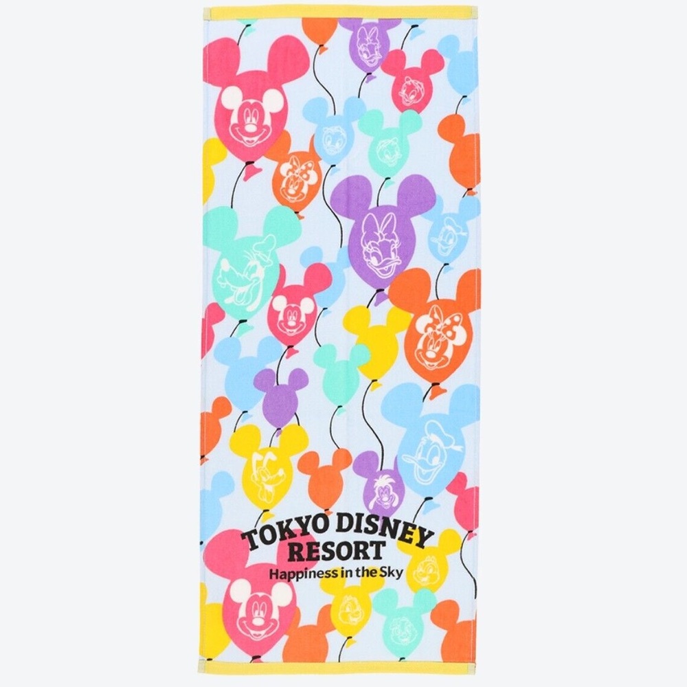 Tokyo Disney Resort “Happiness in the Sky” Mickey Balloon Hand Towel